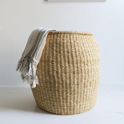 Barrel Basket - Green Bohème