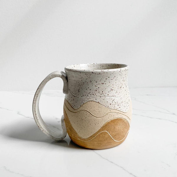 handmade ceramic desert mug