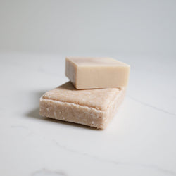 The Floral shampoo and conditioner bars are best for normal-dry hair.