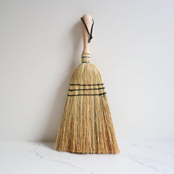 Hungarian Hand Broom - Green Bohème