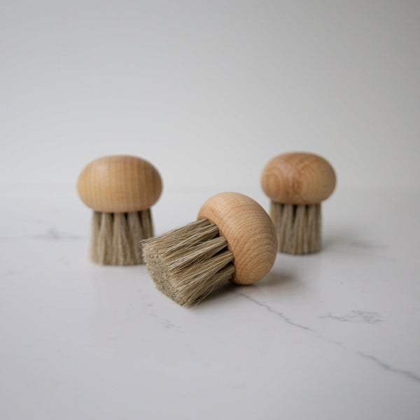 Mushroom brush - Green Bohème