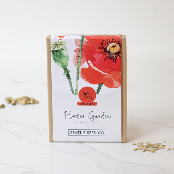 Non-GMO seed collection - Flower Garden - Green Bohème
