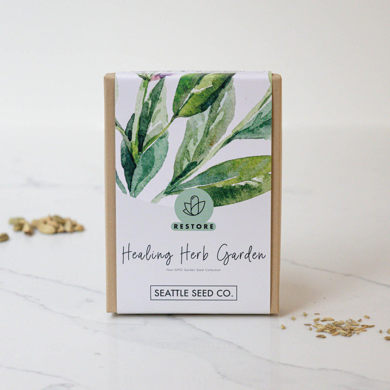 Non-GMO Seed Collection - Healing Herb Garden - Green Bohème