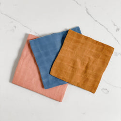 Organic Plant Dyed Kitchen Cloths - Green Bohème