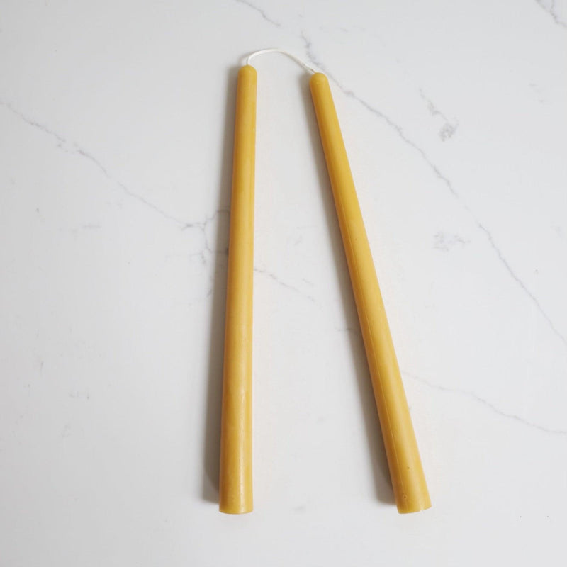 taper beeswax candles
