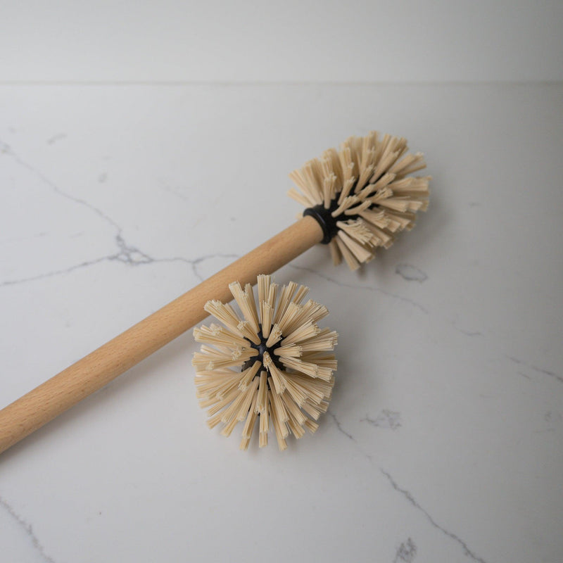 Toilet brush with replaceable head - Green Bohème