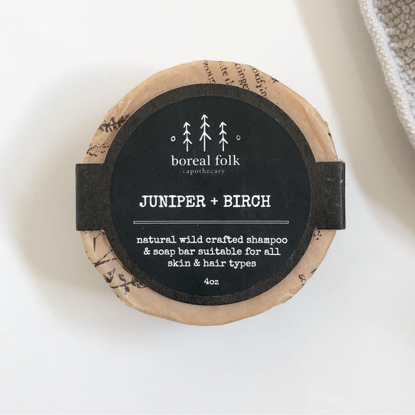Juniper + Birch Body and Hair Bar - Green Bohème